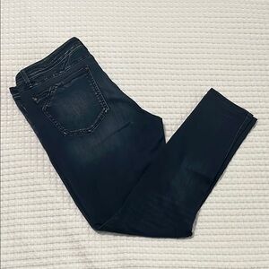 Buckle Black Dark Blue Skinny Jeans